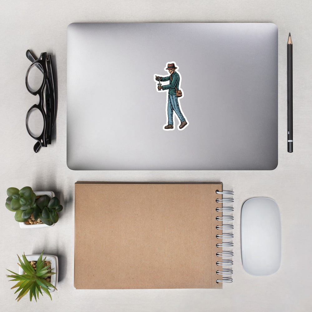 Jaywalker Skeleton Sticker