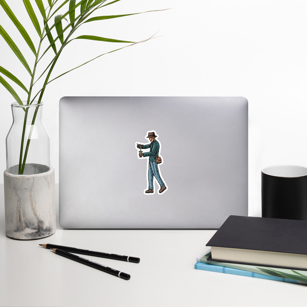 Jaywalker Skeleton Sticker