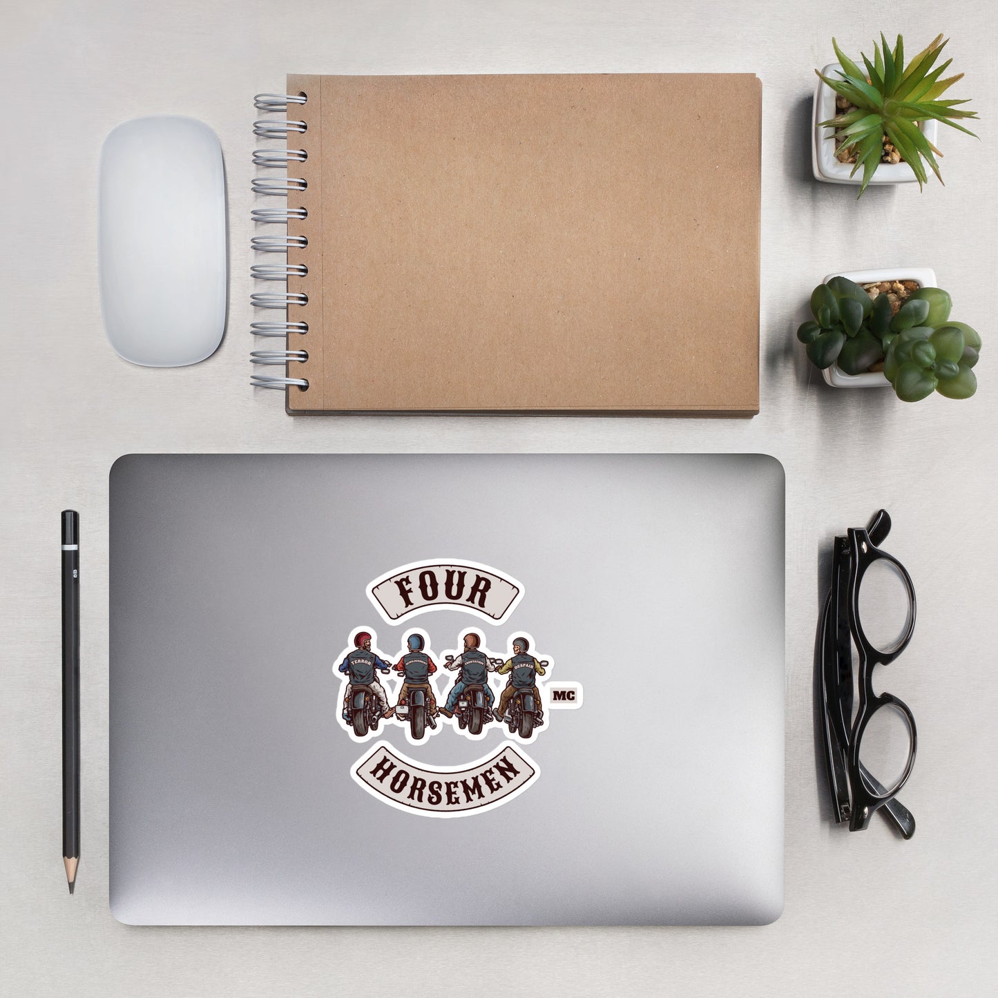 Four Horsemen Sticker