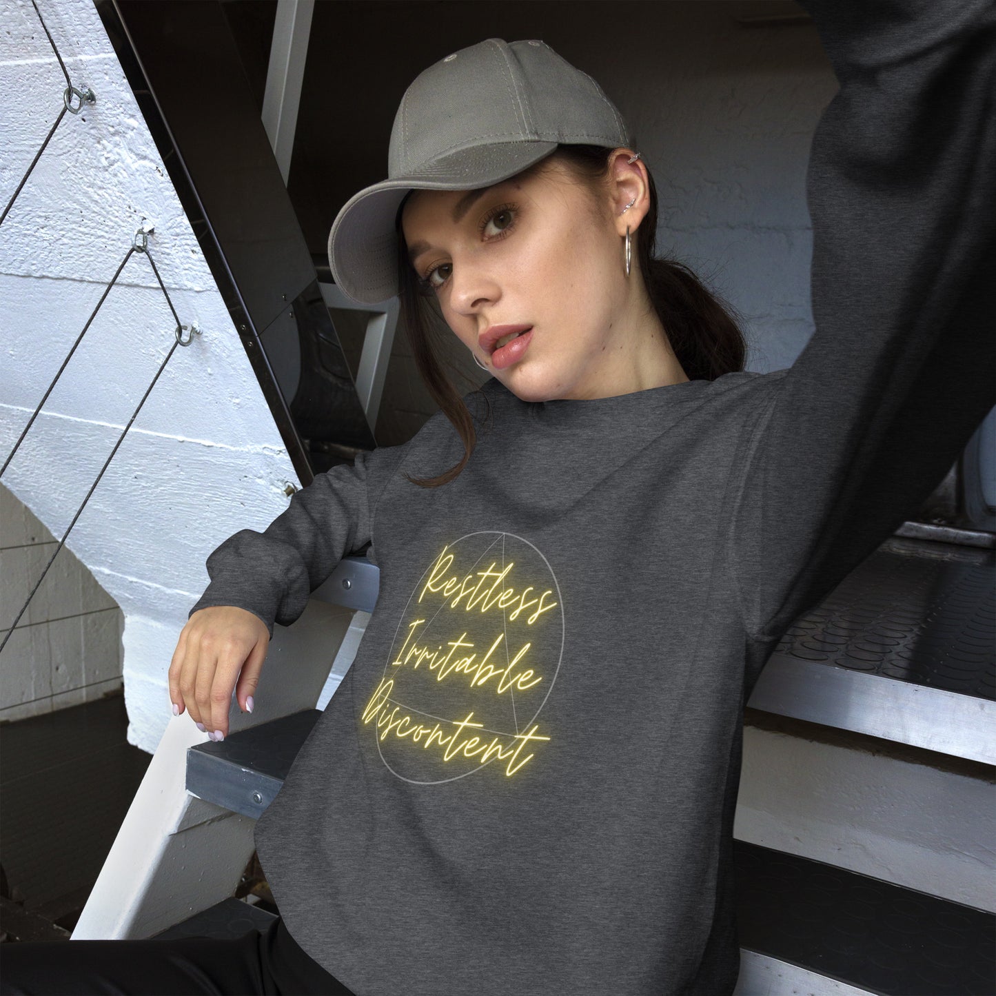 Restless Irritable Discontent Sweatshirt