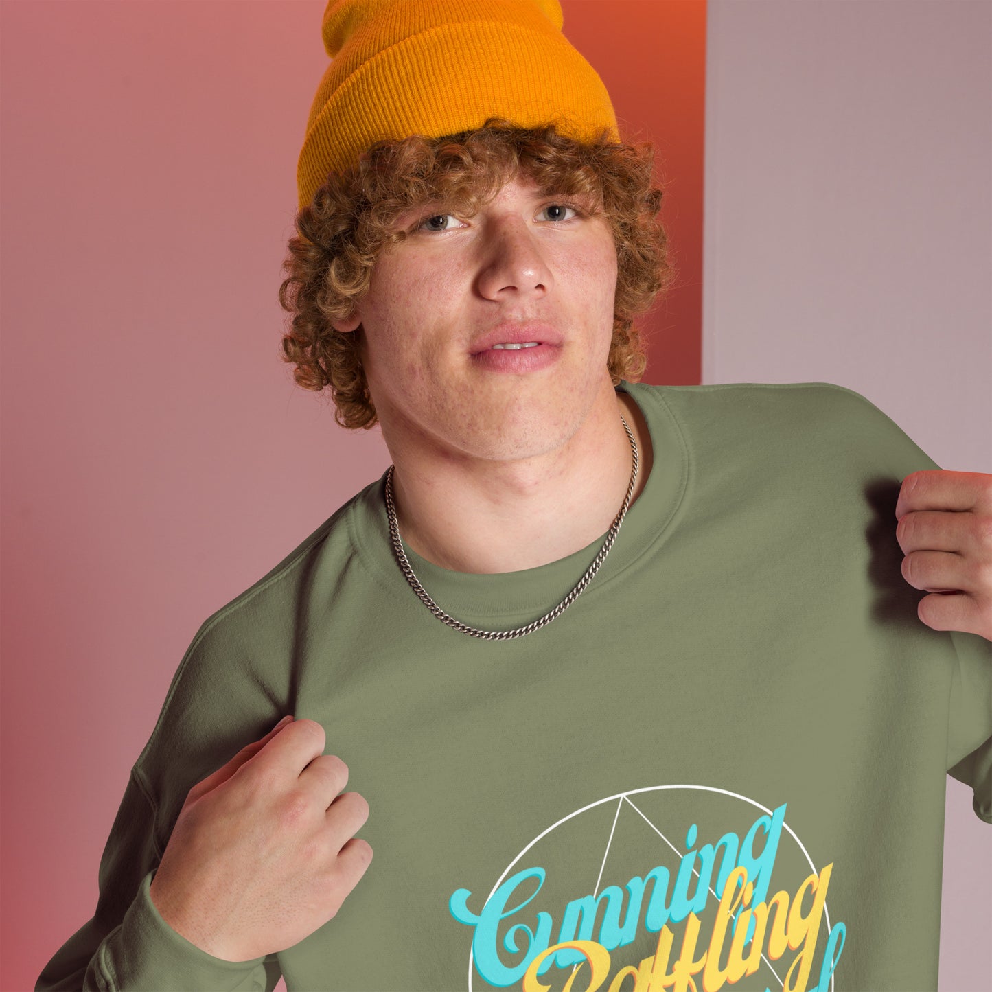 Cunning Baffling Powerful Sweatshirt