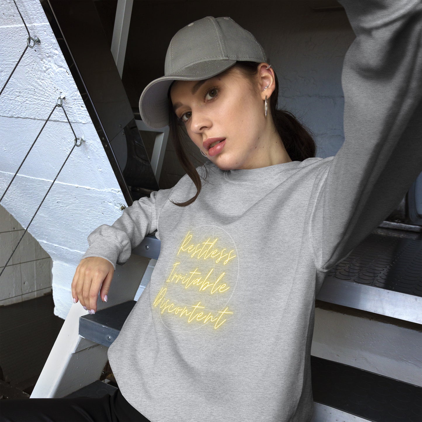 Restless Irritable Discontent Sweatshirt
