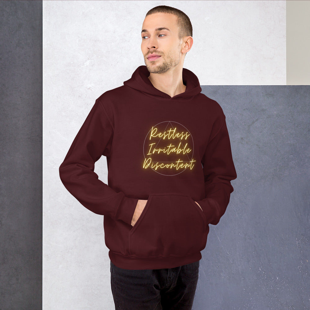 Restless Irritable Discontent Hoodie