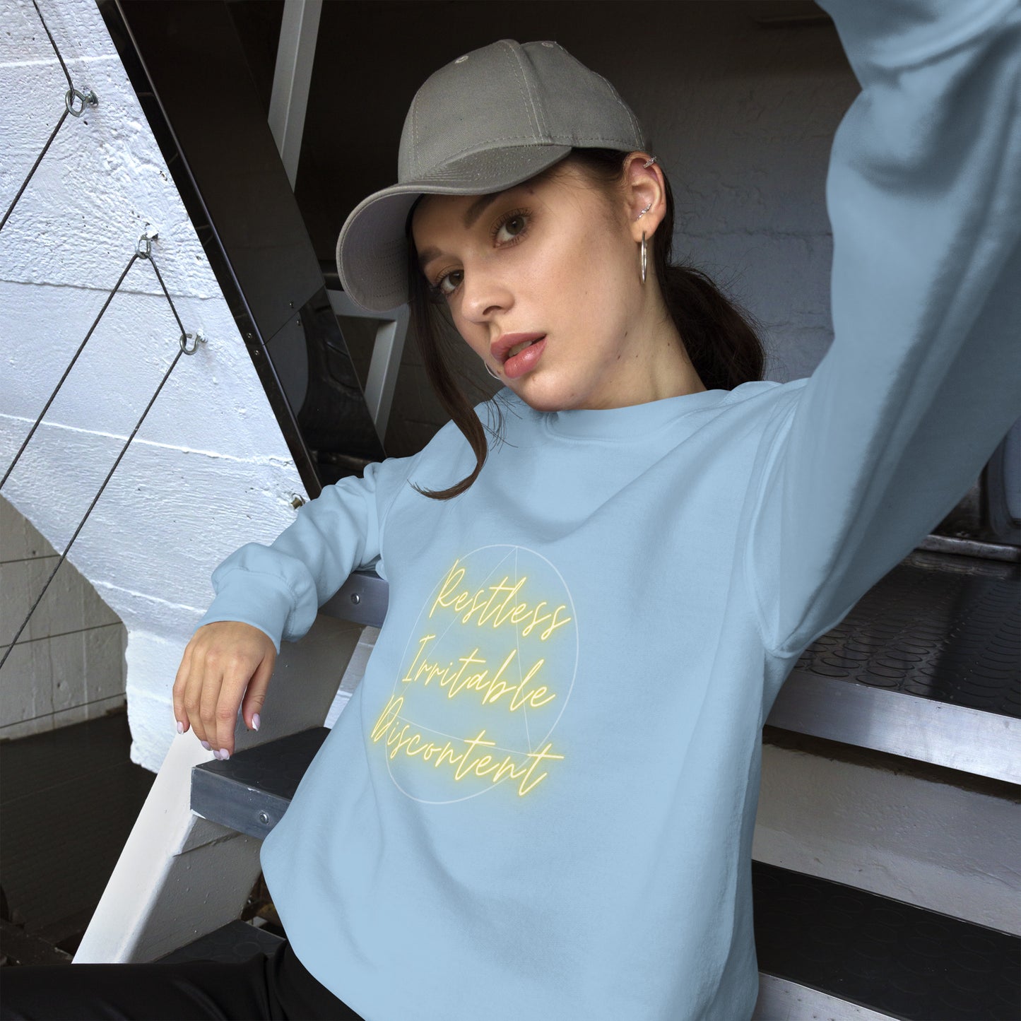 Restless Irritable Discontent Sweatshirt