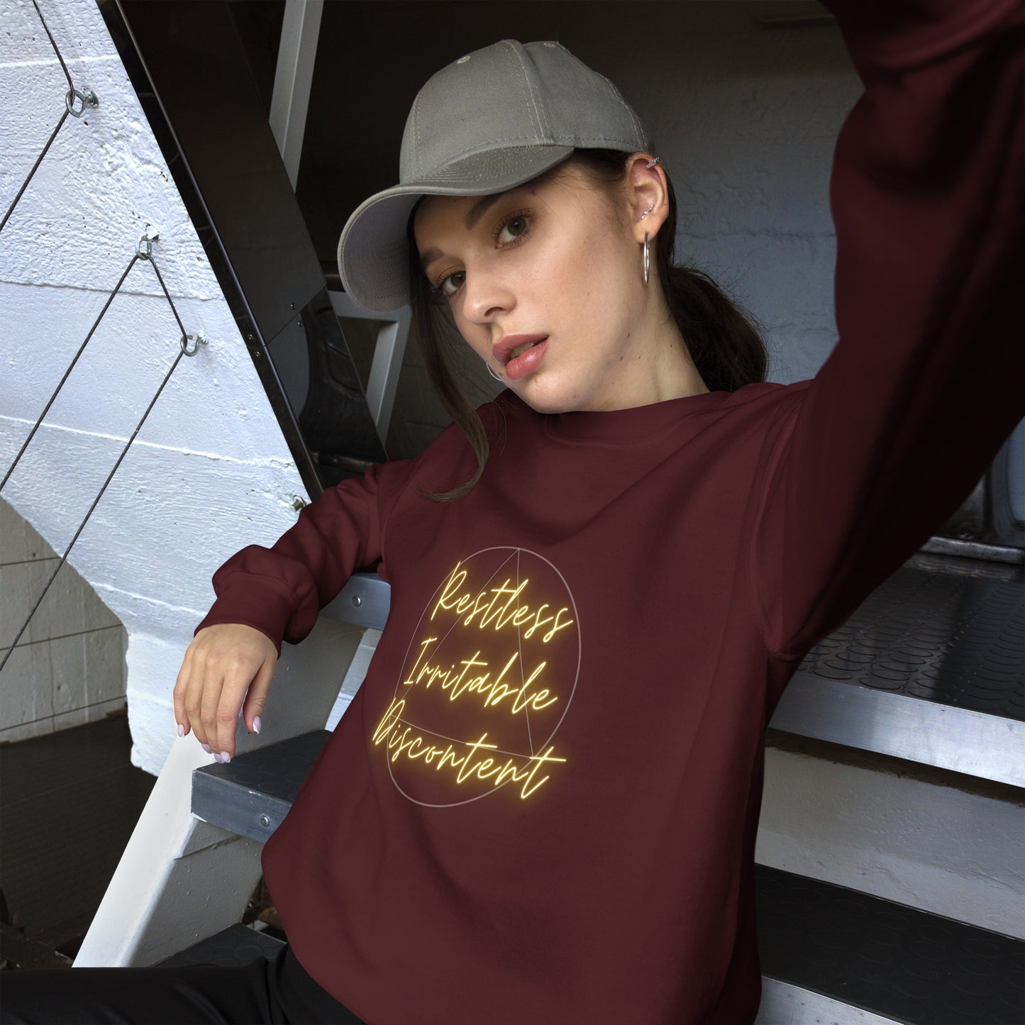 Restless Irritable Discontent Sweatshirt