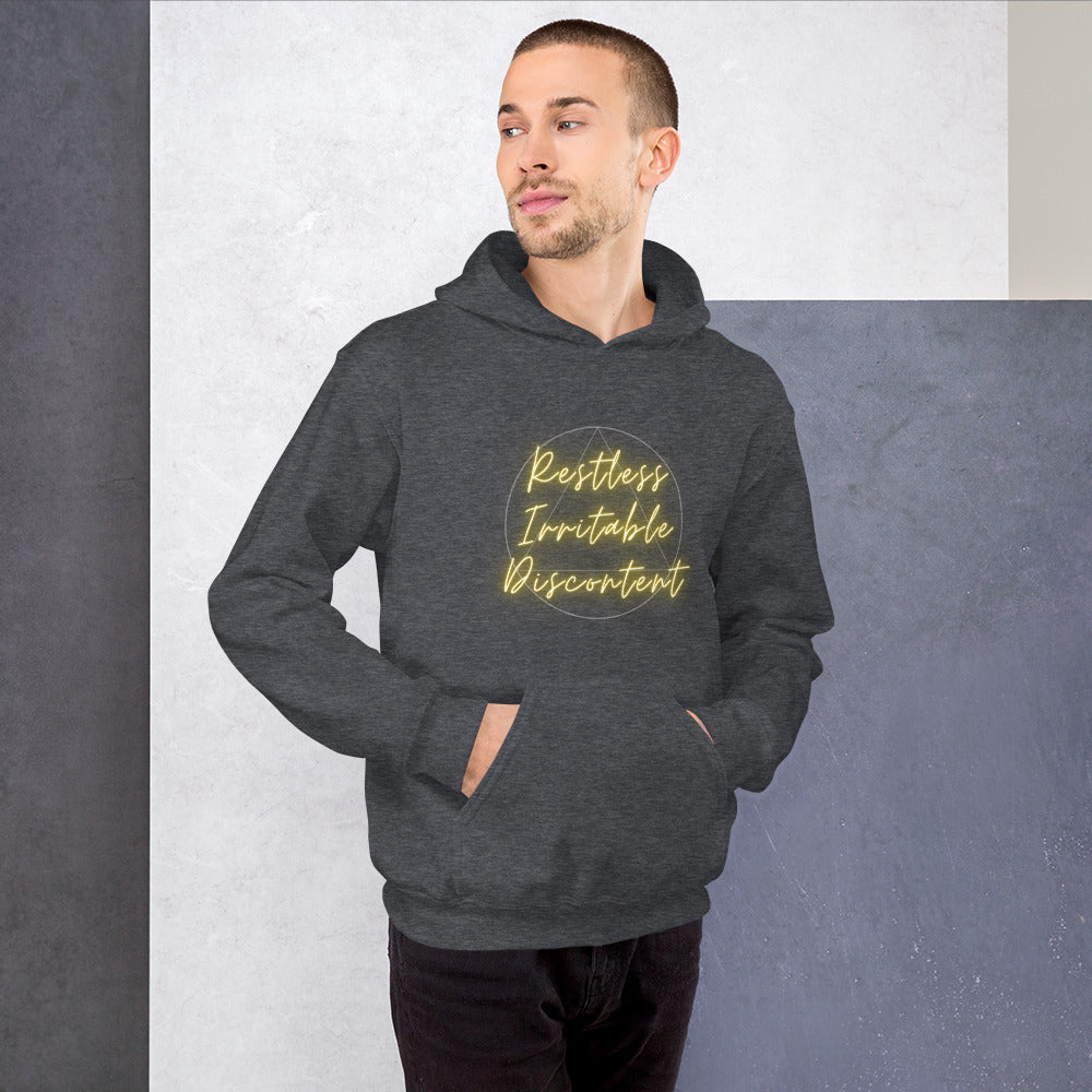 Restless Irritable Discontent Hoodie