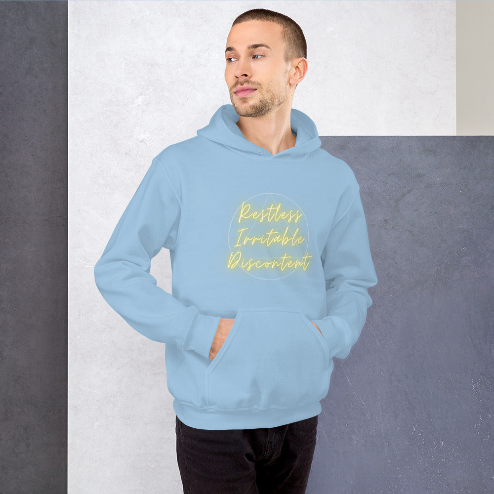 Restless Irritable Discontent Hoodie