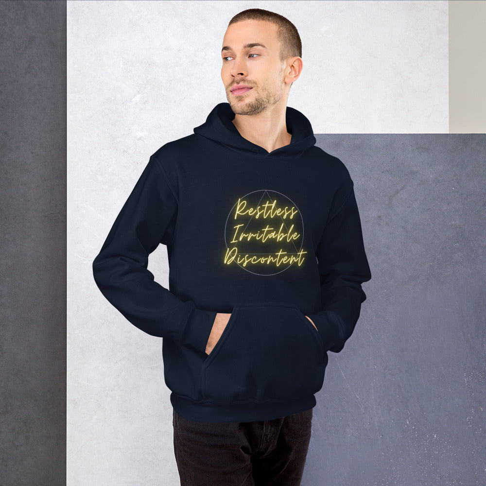 Restless Irritable Discontent Hoodie